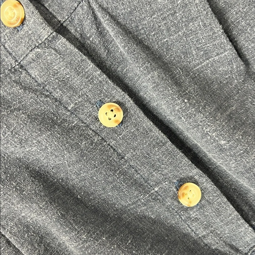 Toad&Co XS Taj Hemp Short Sleeve Jumpsuit in Navy - Picture 7 of 13